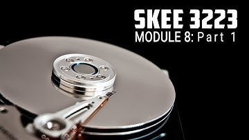 SKEE 3223 - Online Class 25042021 (Module 8)
