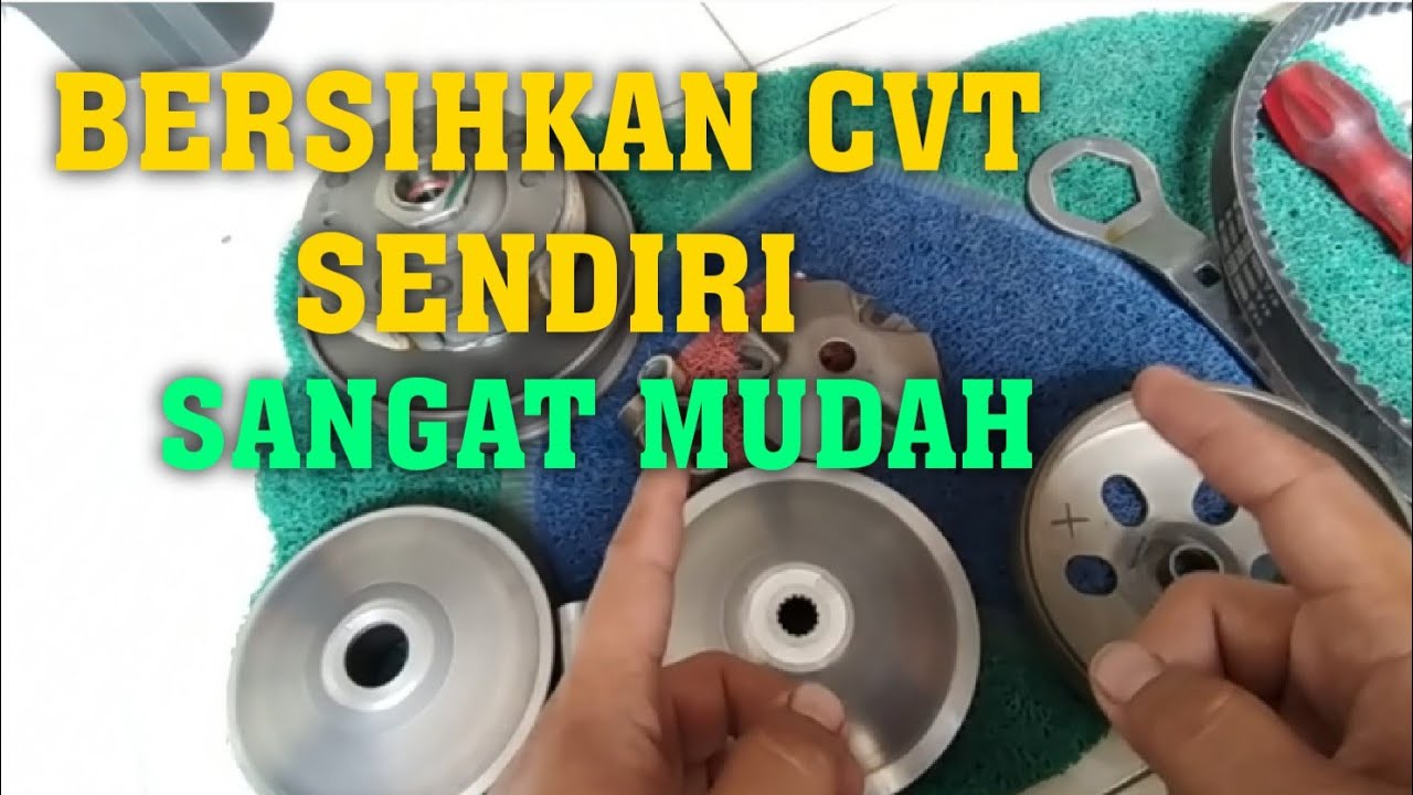 SERVIS CVT AEROX DENGAN MUDAH