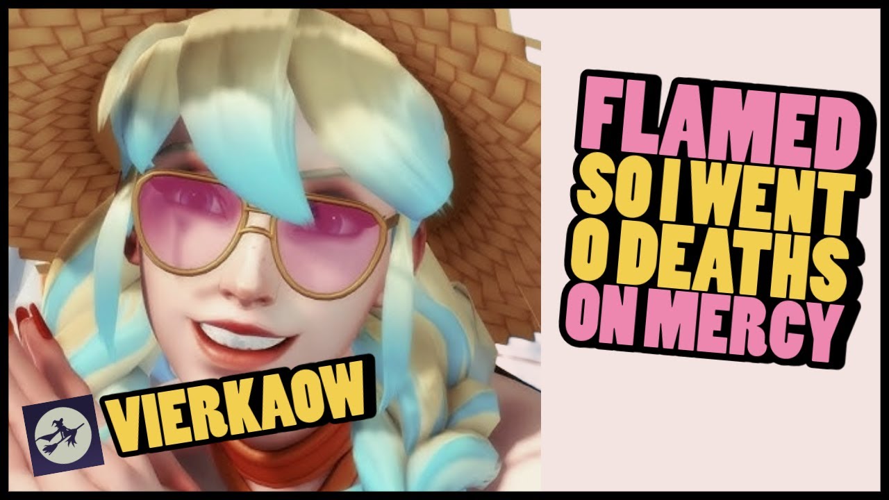 Got Flamed, So I Went 0 Deaths on Mercy - Mercy Main Gameplay - Overwatch 2