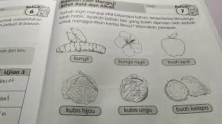 Sains tahun 3 | asid dan alkali | part 2 | perbincangan buku aktiviti sains