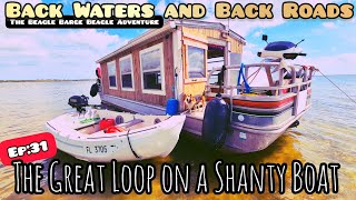 Ep:31 The Great Loop on a Shanty Boat | 'A Glassy Day on Mobile Bay' | Time out of Mind