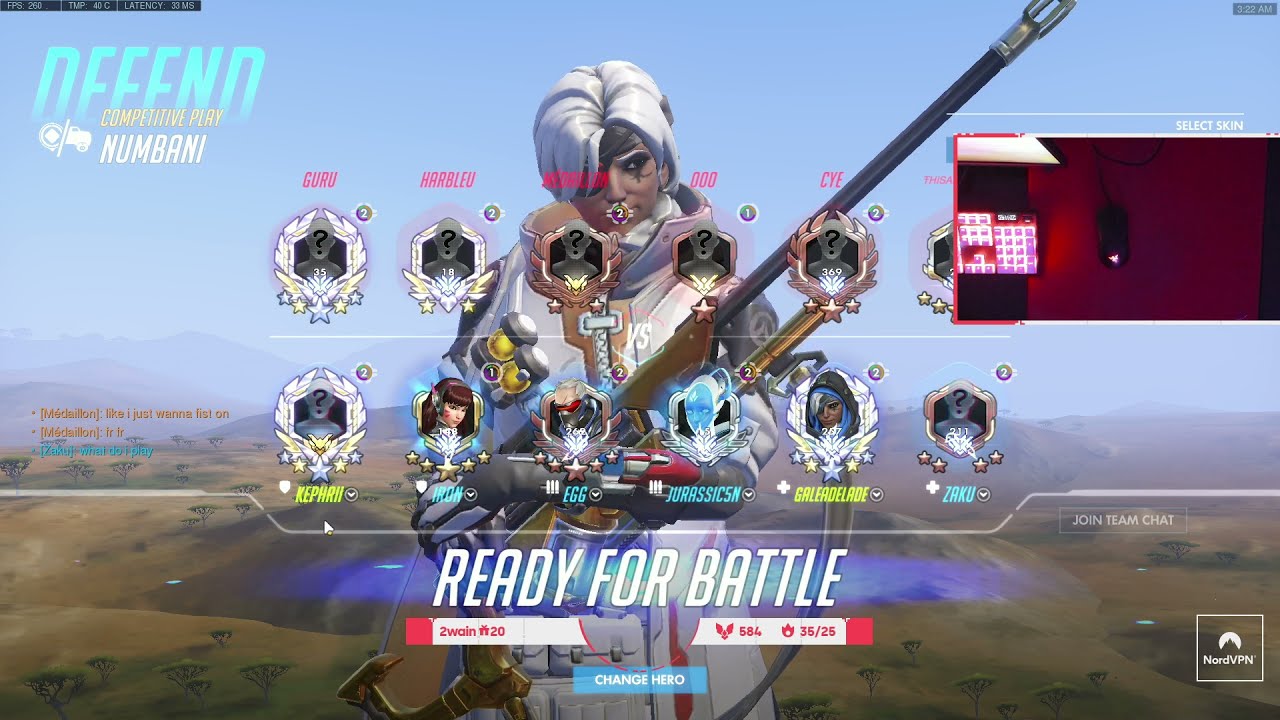 GALE + KEPHRII vs HARBLEU + GURU! ANA GAMEPLAY OVERWATCH SEASON 31 TOP 500