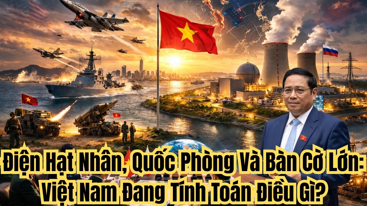 Điện Hạt Nhân, Quốc Phòng Và Bàn Cờ Lớn Việt Nam Đang Tính Toán Điều Gì