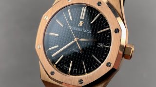 Audemars Piguet Royal Oak 15400OR.OO.D002CR.01 Audemars Piguet Watch Review