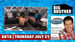 Big Brother 18 Thursday Week 4 Eviction | BB18 Episode 14 Recap | July 21, 2016