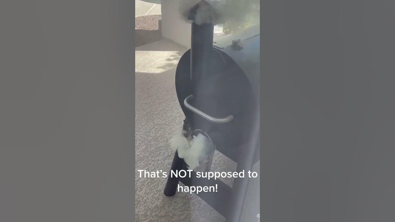 Pellet Grill Exploding YouTube
