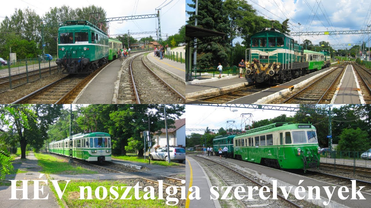 HÉV nosztalgiajárművek a csömöri és a gödöllői HÉV-en - 132 éves a HÉV