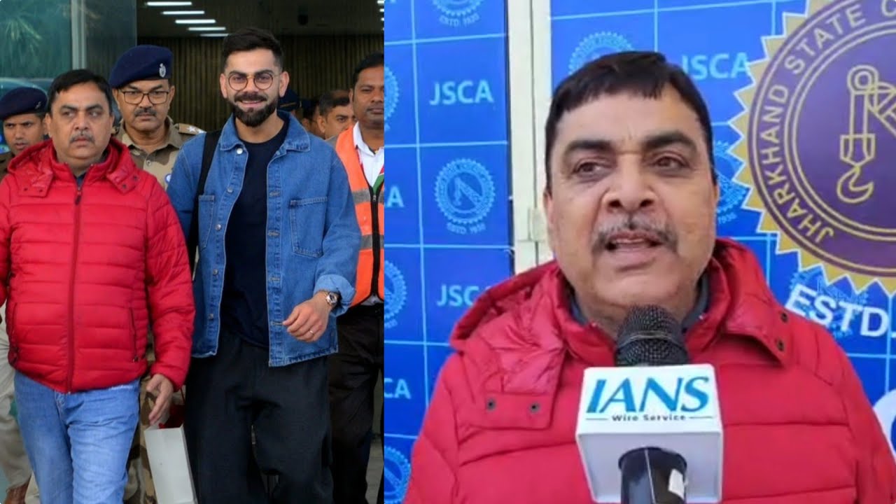 Вират Кохли прибыл в Ранчи! Рохит Шарма присоединится к вечернему фан-ажиотажу на JSCA