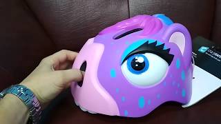 Детский шлем Crazy Safety Purple Zebra