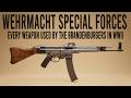 Every Weapon Used by Wehrmacht Special Forces in WWII