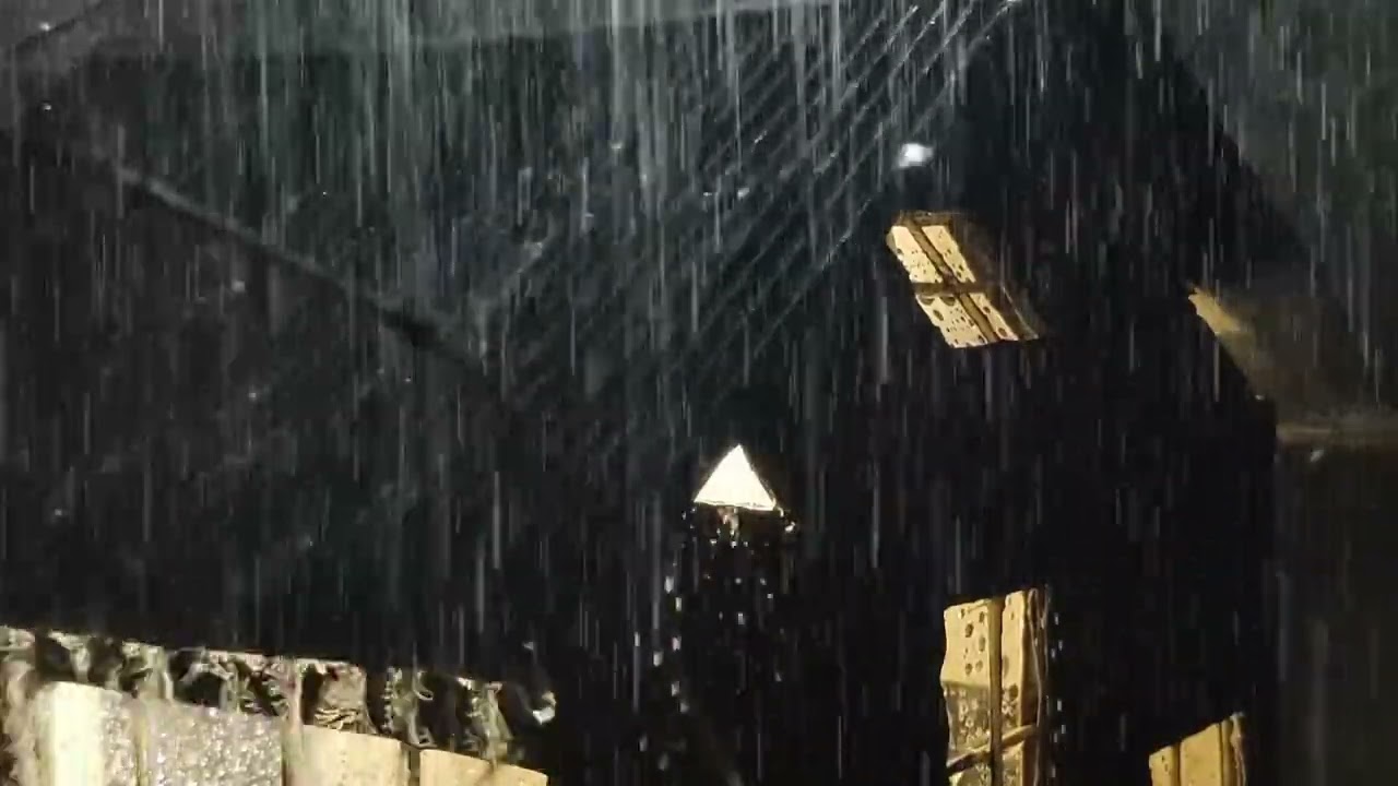 Peaceful Rain and Thunder on Metal Roof – Night Ambience to Help You Sleep, Relax, or Focus