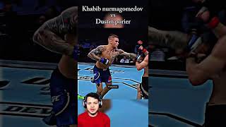 Khabib vs PORIER #ufcfighter #ufc #shorts #mma #motivation #knockout