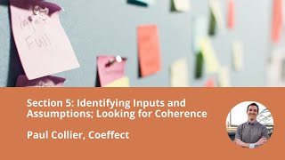 Theory of Change pt. 5 - Inputs & Assumptions