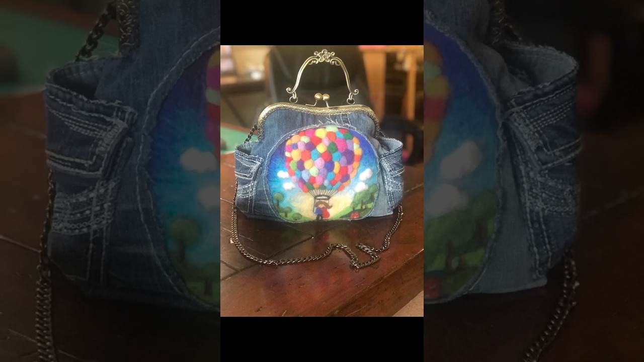 Repurposed Blue Jeans into a Purse 