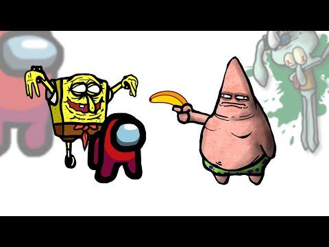 Mini Crewmate Kills Potrick Snap Characters | Among Us