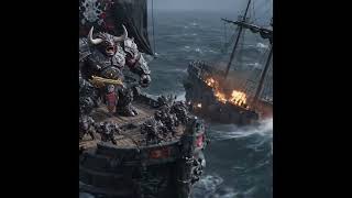 Ocean Battle of Titans: Who Will Survive? 🌩️⚔️ | Epic Short Adventure
