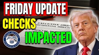 Coming Friday – Major Executive Order on Social Security, SSI, SSDI &amp; VA Benefits