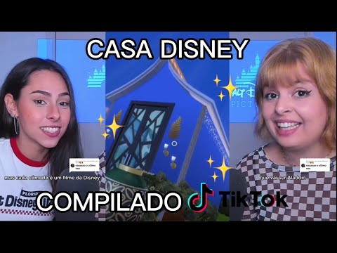 THE SIMS 4 | fazendo uma CASA DA DISNEY feat Luiza Netto (COMPILADO TIKTOK) ✨