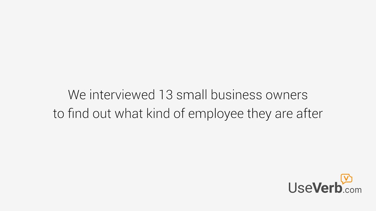 We interviewed 13 small business owners on their hiring beliefs