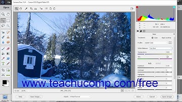 Photoshop Elements 2019 Tutorial Applying and Saving Custom Camera Settings Adobe Training