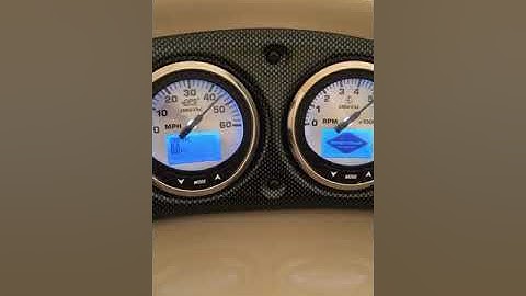 Faria MG3000 GPS Speedometer Init