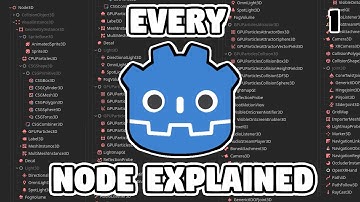Every Godot Node Explained ! : 3D Visuals and Physics