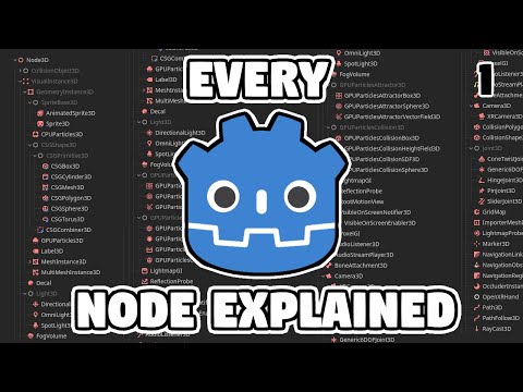 Every Godot Node Explained ! : 3D Visuals and Physics