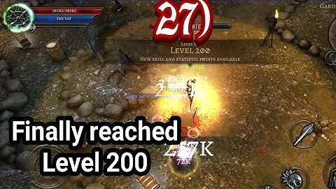 Anima ARPG finally reached level 200 maximum level