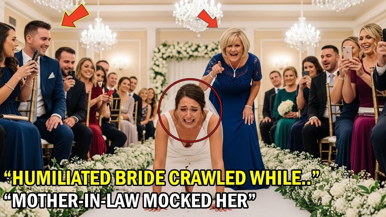 His Mother Forced Her Son's Wife to Crawl Down the Aisle—What the Wife Did in Revenge Shocked...