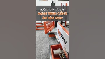 Cài đặt Hành trình Cổng âm sàn Roger 230V | Hướng dẫn #shorts #congamsan #congamsanroger