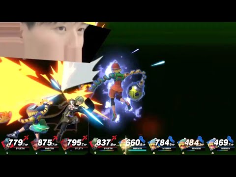 スマブラSP チームベレトVSチームミェンミェン