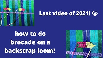 My new backstrap loom! How to use the “Pepinado” sticks. Last video of 2021!