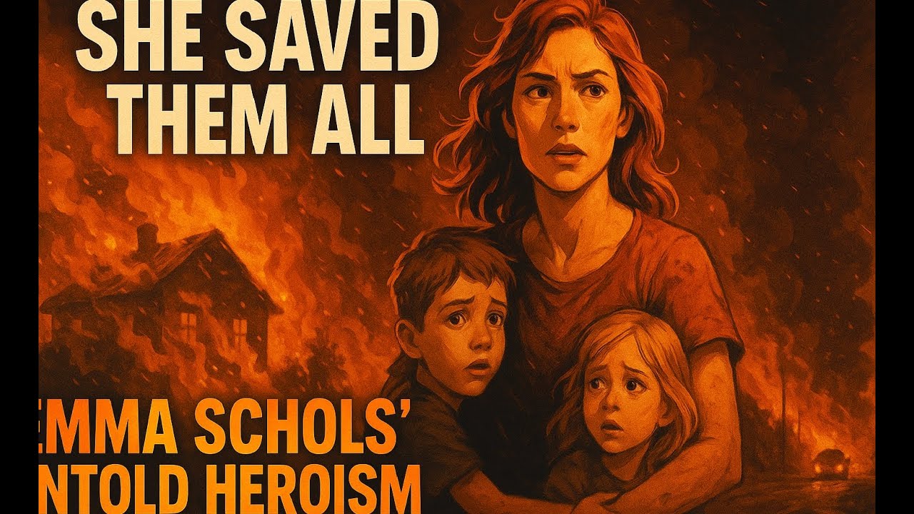 A Mom Of 6 Wildfire Escape: Emma Schols' Heroic Story 