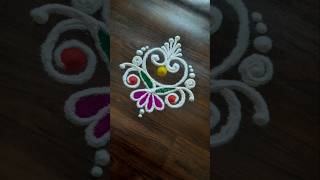 Easy daily rangoli designs #rangoli #shorts