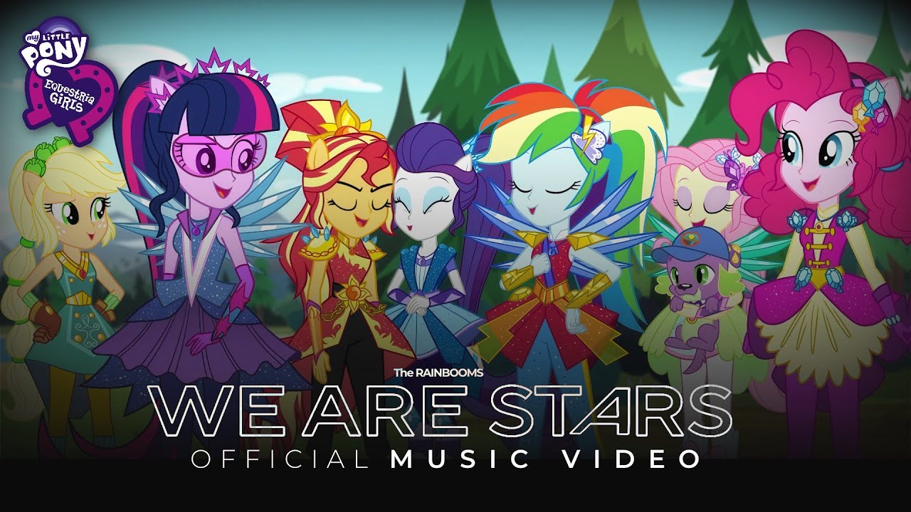 The RAINBOOMS 'WE ARE STARS' Official Music Video 