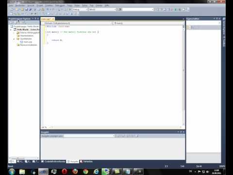 [C++] Tutorial - 1 - Hello World