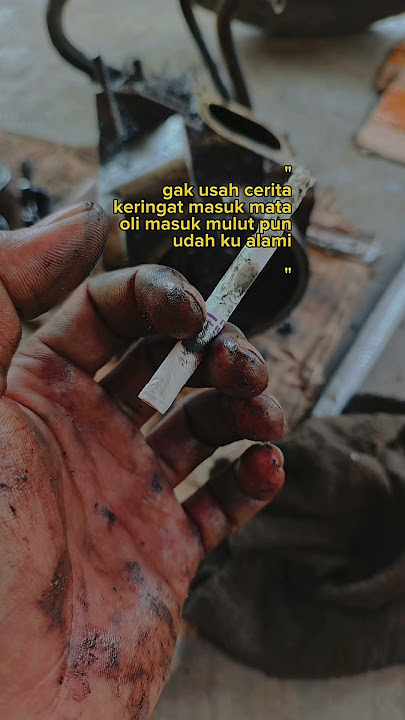 Kata kata story mekanik motor #mekanik