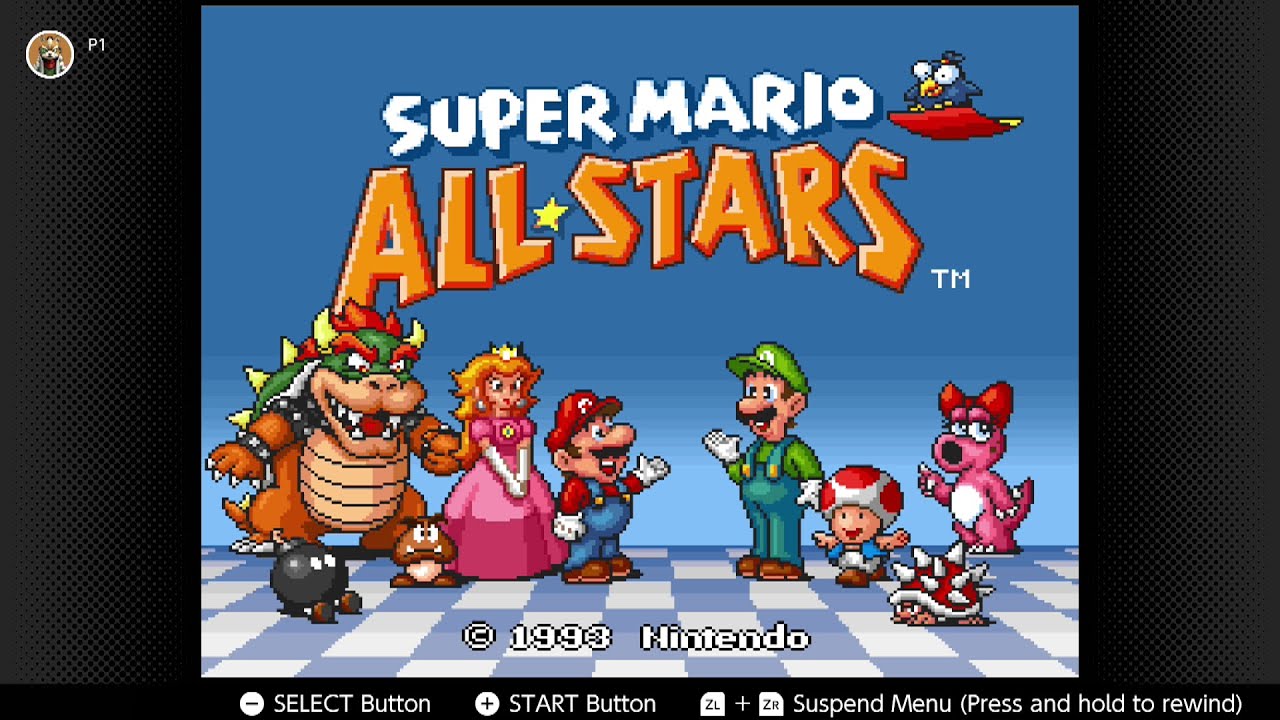 Super Mario All Stars - Nintendo Switch online Gameplay - YouTube