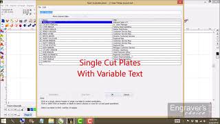 Engravelab 10 Variable Text Badges
