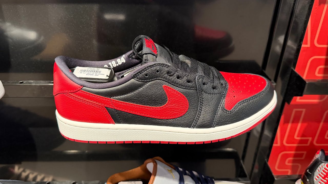 Air Jordan 1 Low OG “Banned” 2026 - Style Code: IW6276-001 