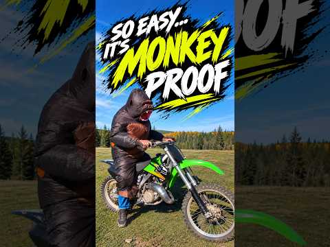 We Made Dirt Bike Loading Monkey Proof 🦍