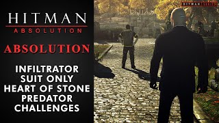 Hitman: Absolution - Absolution - Infiltrator, Suit Only, Heart of Stone & Predator Challenges