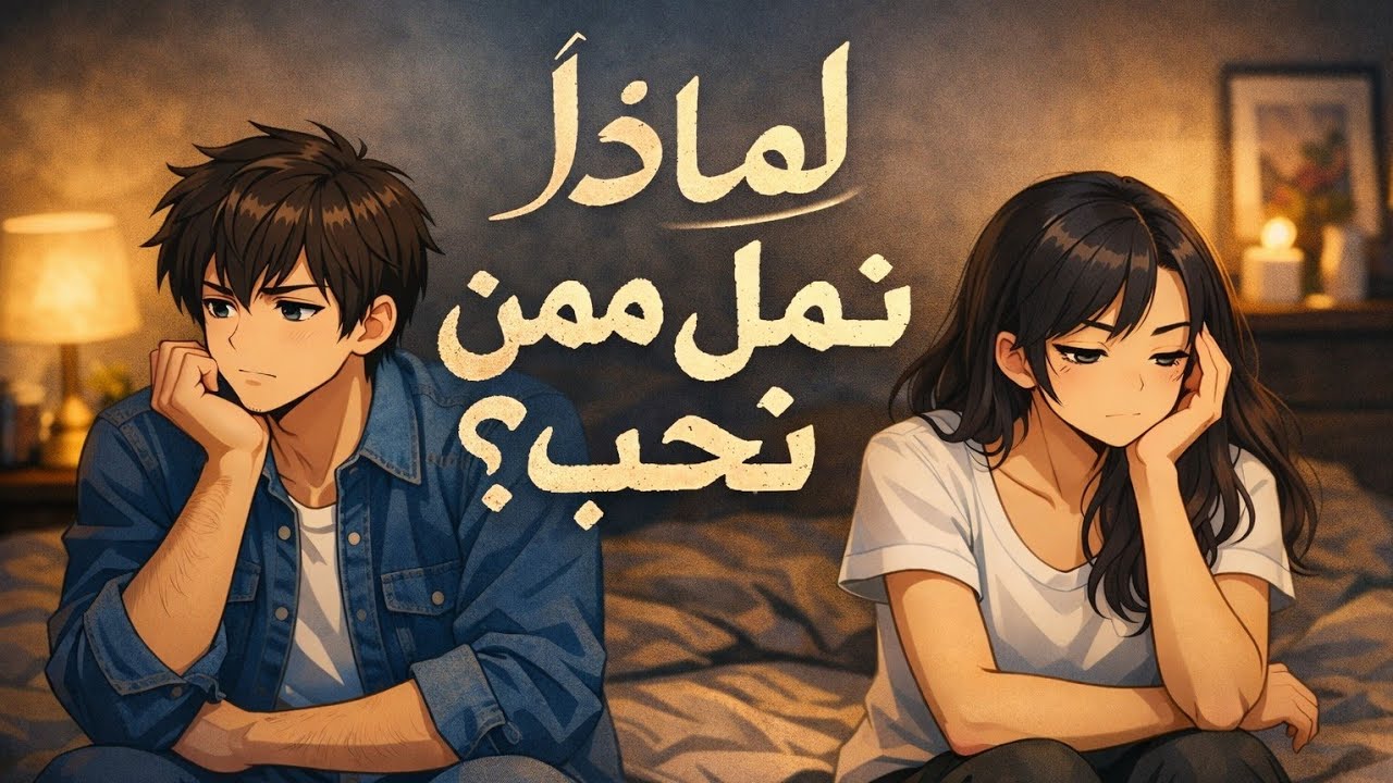 لماذا نمل ممن نحب . 