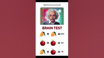 Can you solve this Maths puzzles? | Math puzzles bring Test #mathgame #ytshorts #viralshorts
