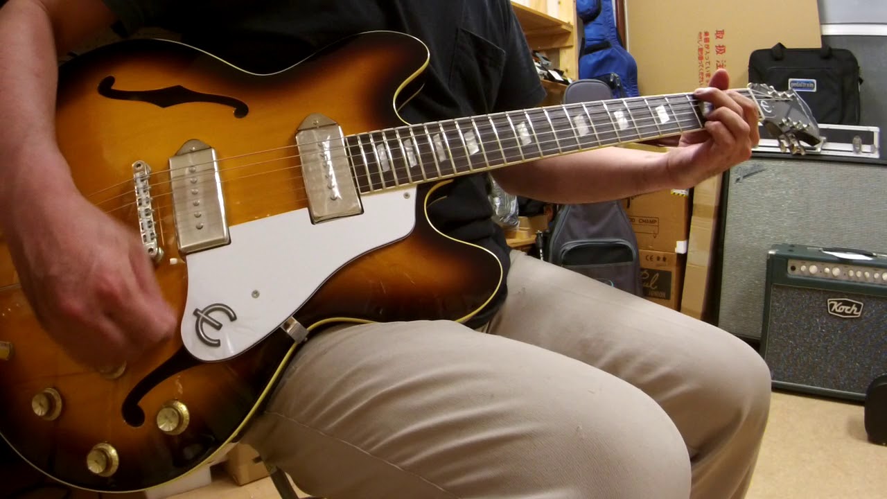 EPIPHONE JAPAN LIMITED ELITIST 1965 CASINO Vintage 美品！（Sold 