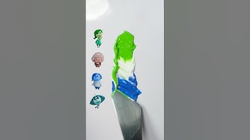 Inside Out | Color Mixing #colorfulmixing #colormixing #shortvideo