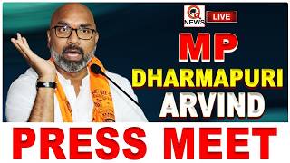 Live: Arvind Dharmapuri Garu, Mp Addresses The Media At Bjp State Office, Nampally | Qnews