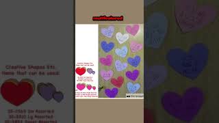 Bring Color and Joy to your Classrooms with Creative Shapes Etc. Heart Cut-Outs!
