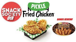 Sas Otr Kfc Pickle Fried Chicken Bonus Bk Crispy Pretzel Chicken Fries