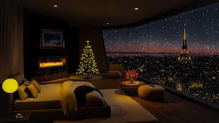 Soft Jazz Rhythm For Tranquil Weekend - Mellow Jazz with Warm Fireplace Sounds In A Cozy Apartment screenshot 4
